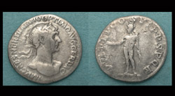 Trajan, Denarius, Genius reverse, Mule?